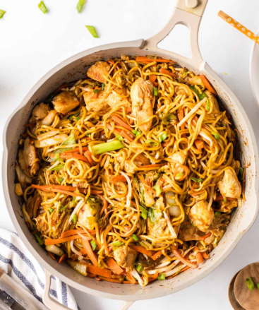Chow Mein with Chicken — Litchibari Restaurant Sreemangal